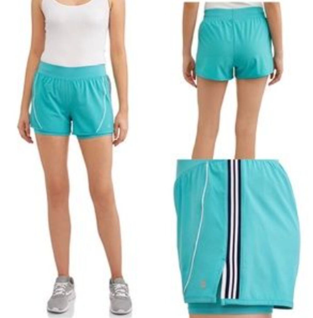 Avia Athletic Shorts Plus Size XXL 2X Sporty Casual